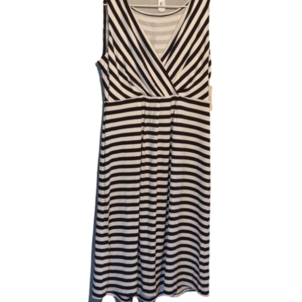 St johns bay striped mini dress sundress